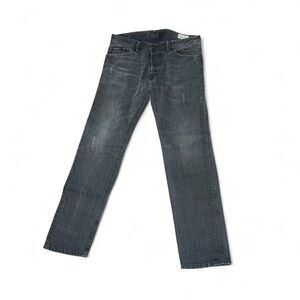 Diesel archival Black slim tapered fit denim jeans with 34x32